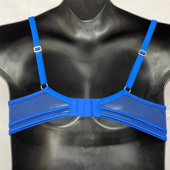 Honey Birdette Elsie Cobalt Blue Bra - Picture 4 of 5